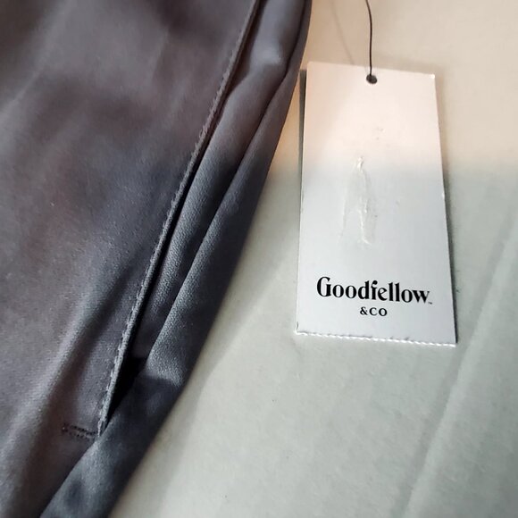 Good Fellow Pleated Trouser Mens Cotton Stretch Slim Tapered Leg Chinos W36 L32 - Picture 12 of 12